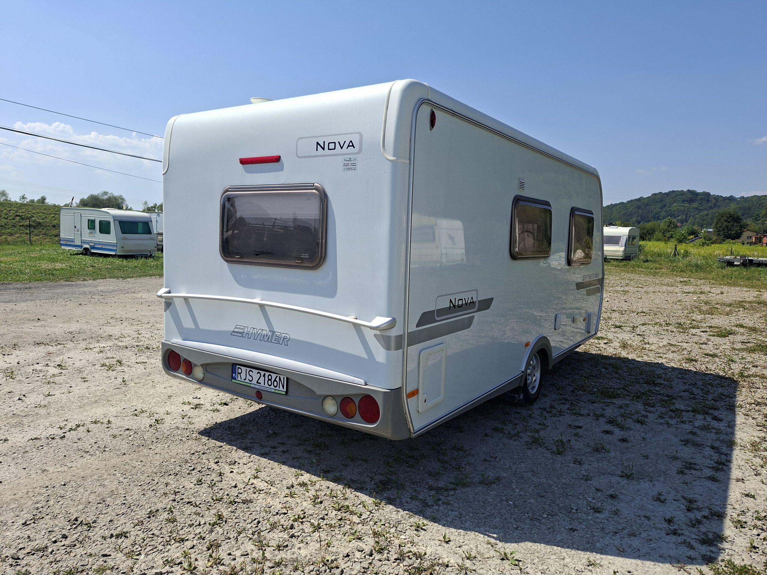 Hymer Nova 470, markiza, mover, 1300dmc- zarejestrowany