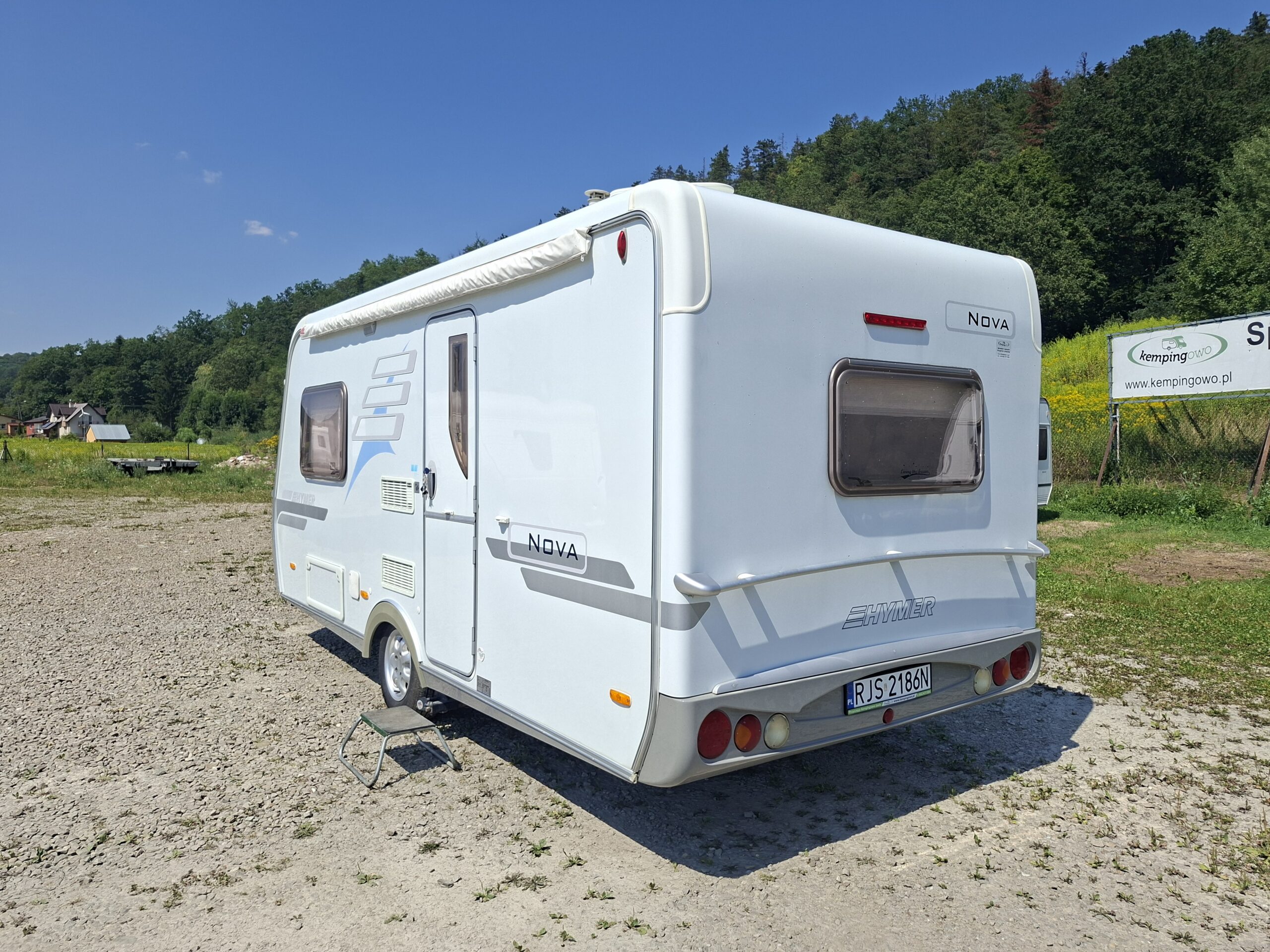 Hymer Nova 470, markiza, mover, 1300dmc- zarejestrowany