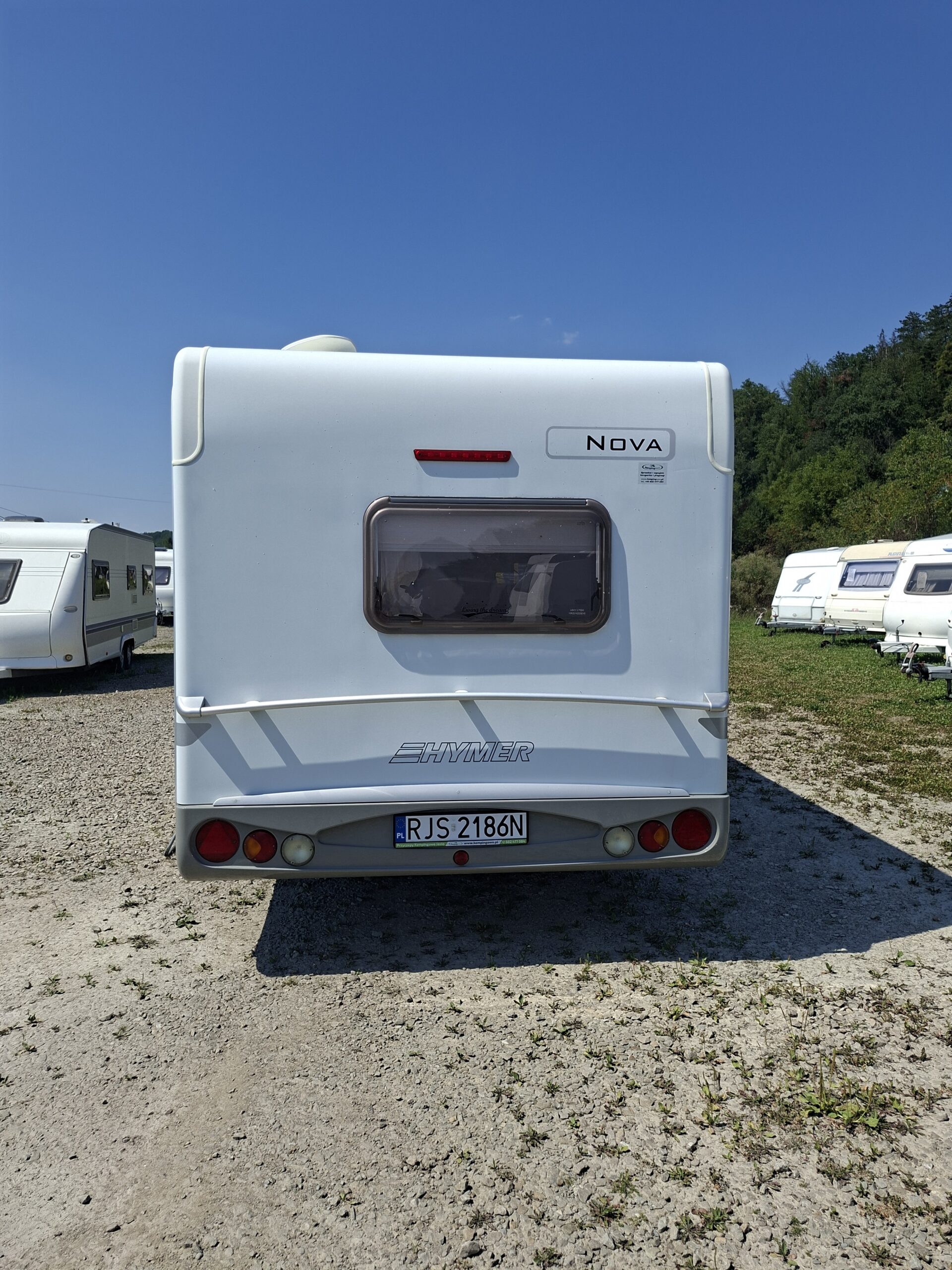 Hymer Nova 470, markiza, mover, 1300dmc- zarejestrowany