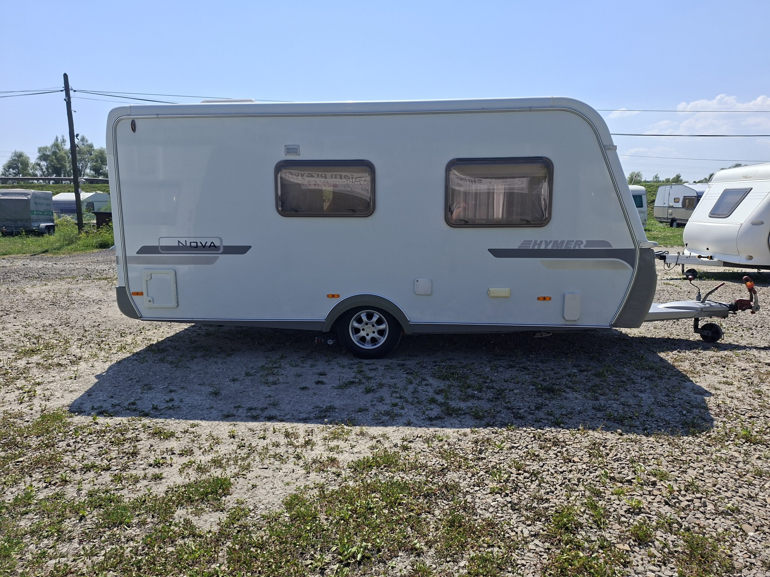 Hymer Nova 470, markiza, mover, 1300dmc- zarejestrowany