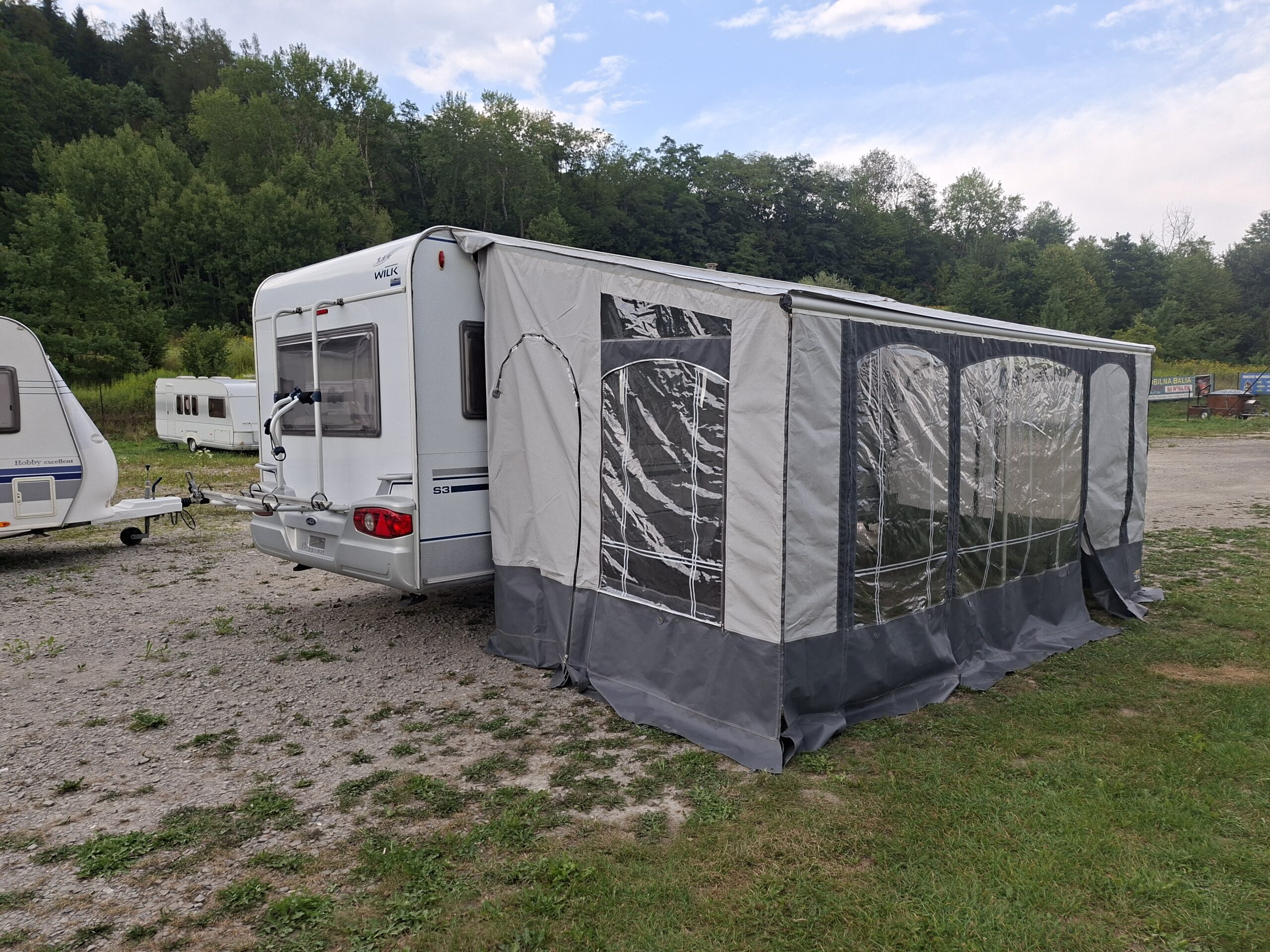 Wilk S3 – 490, zarejstrowana, markiza z zabudową, mover,