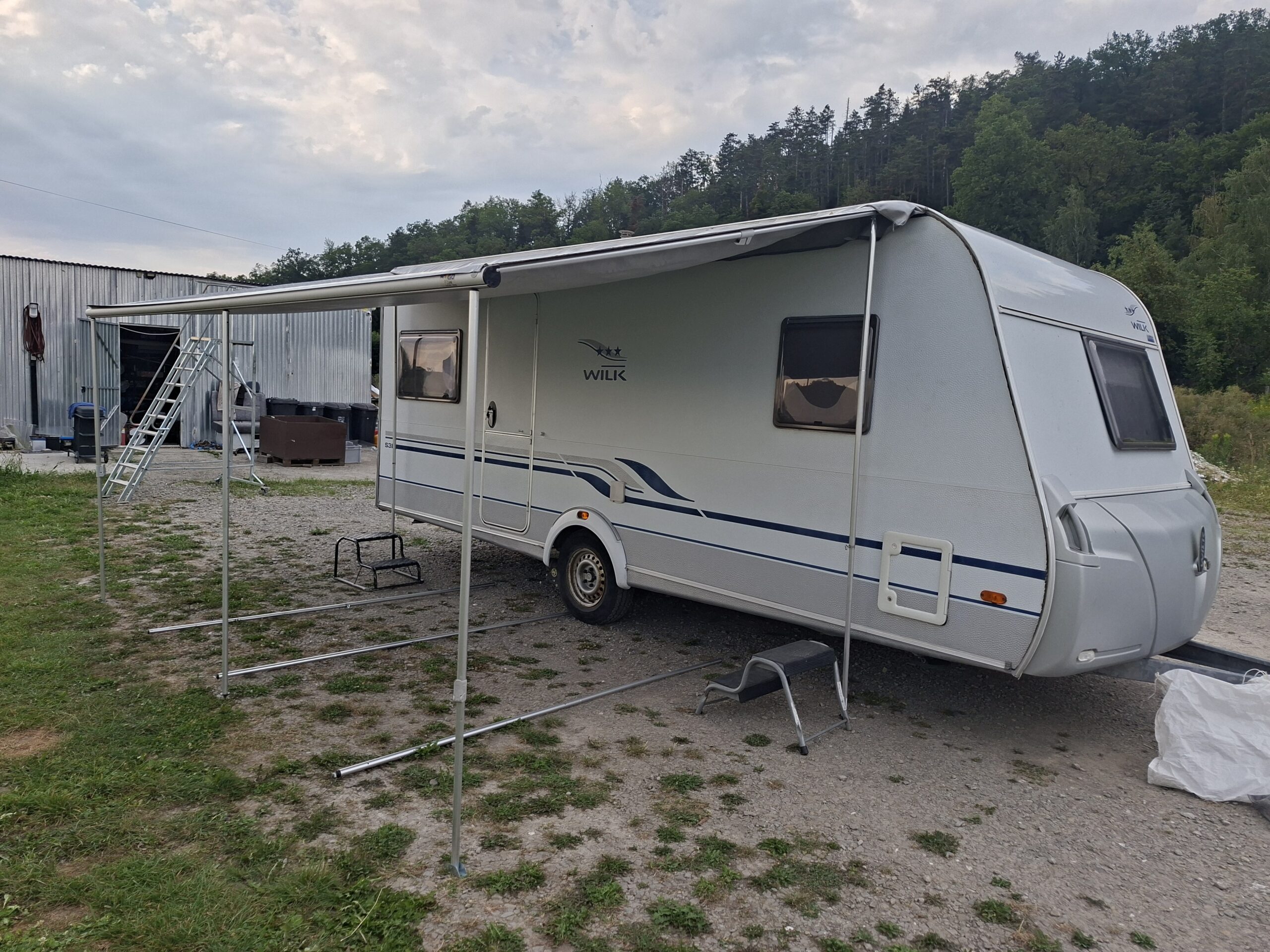 Wilk S3 – 490, zarejstrowana, markiza z zabudową, mover,