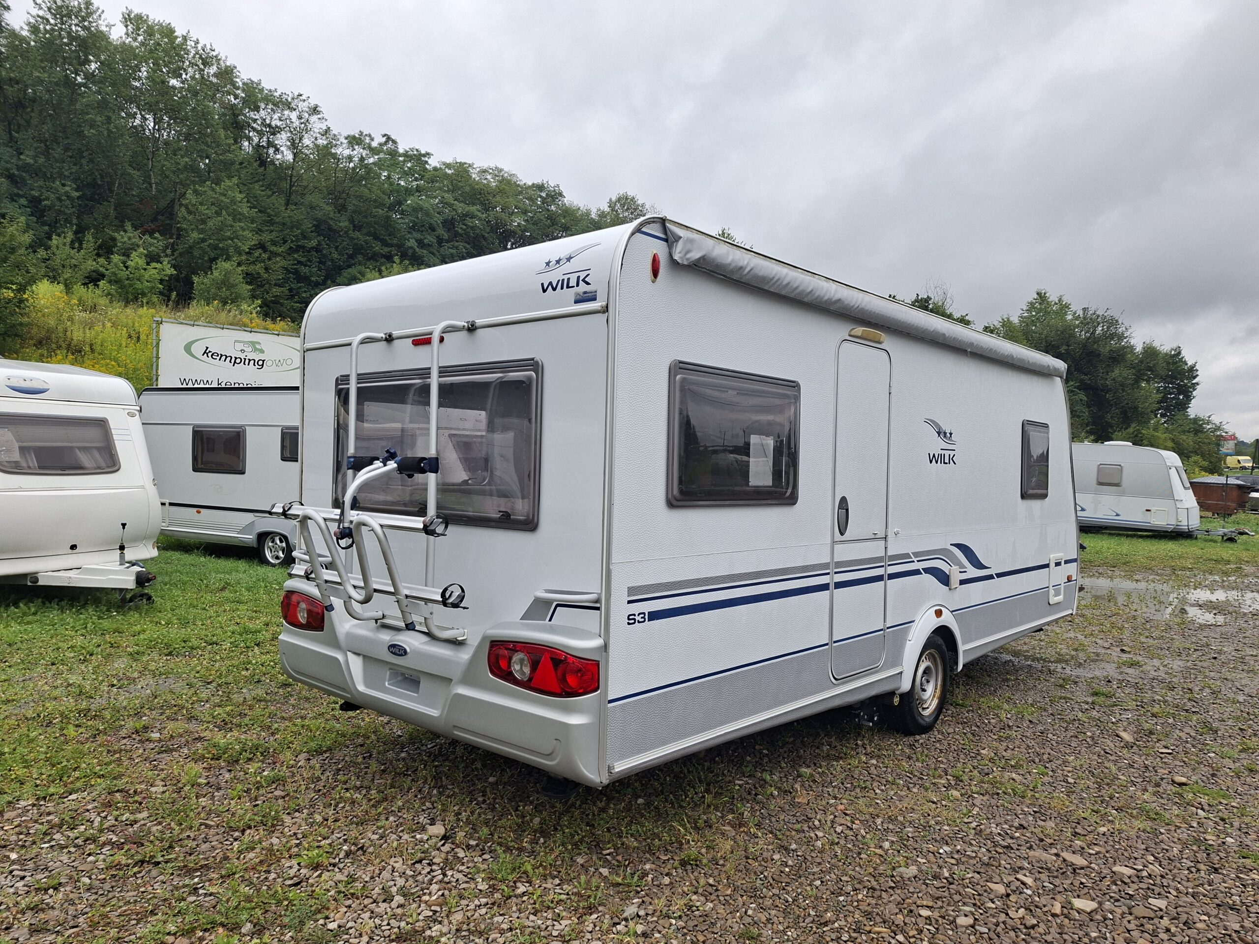 Wilk S3 – 490, zarejstrowana, markiza z zabudową, mover,