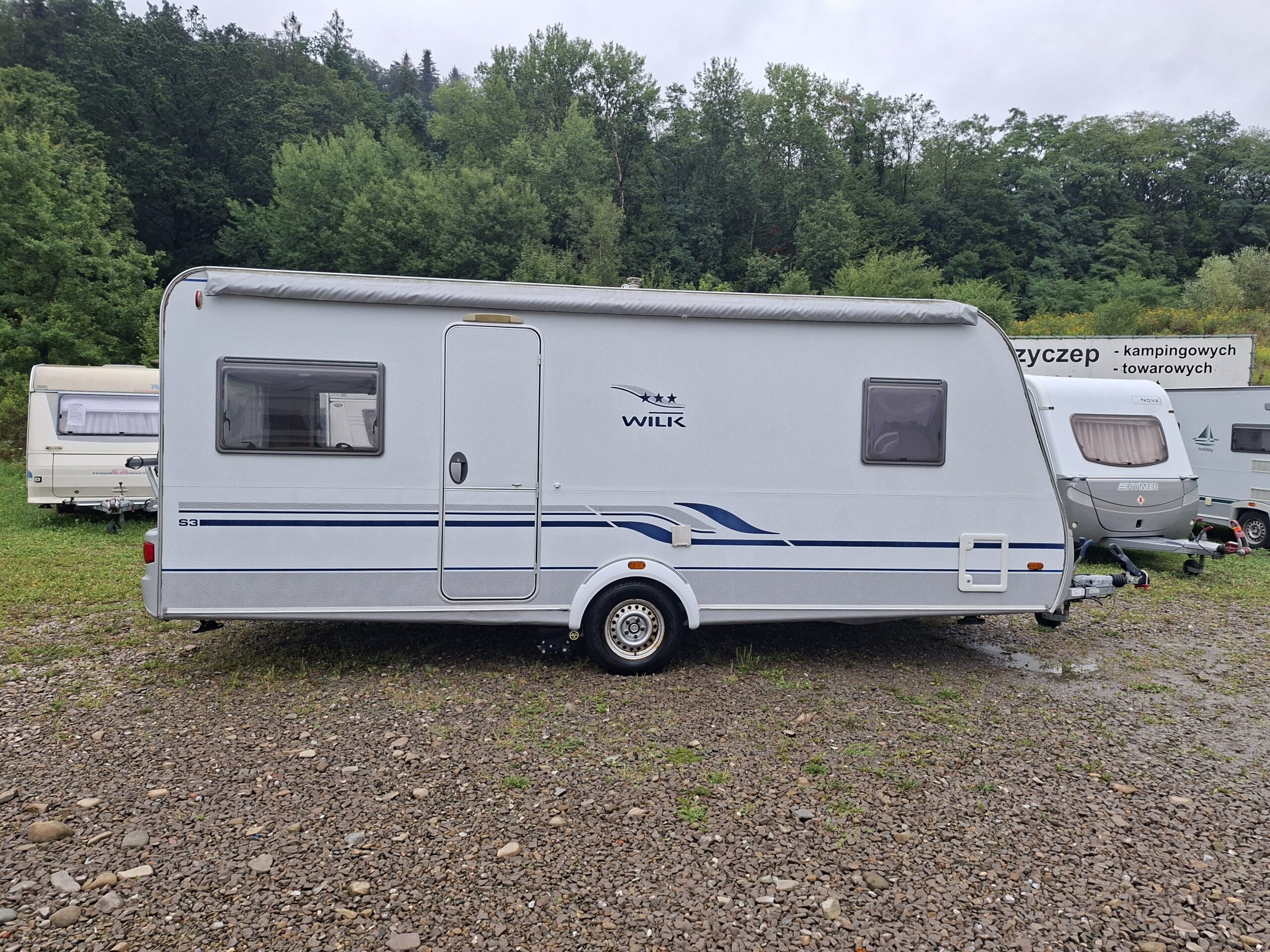 Wilk S3 – 490, zarejstrowana, markiza z zabudową, mover,