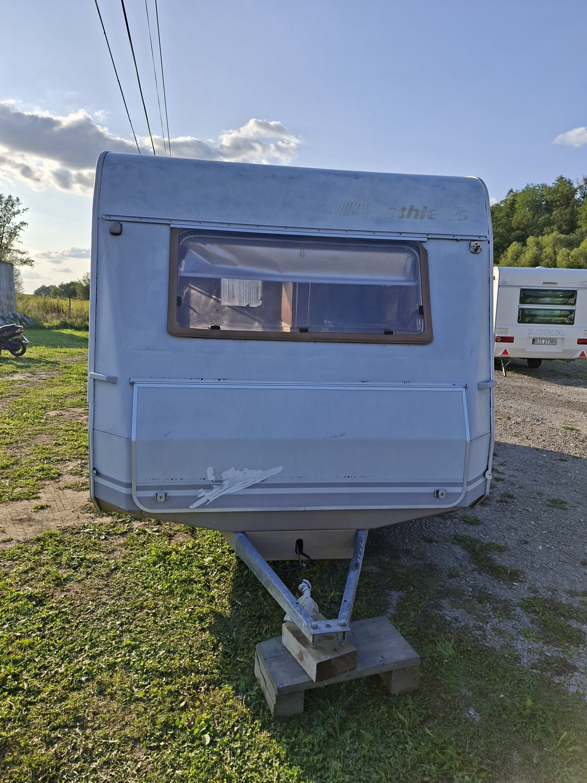 Dethleffs Beduin,  przyczepa stacjonarna,