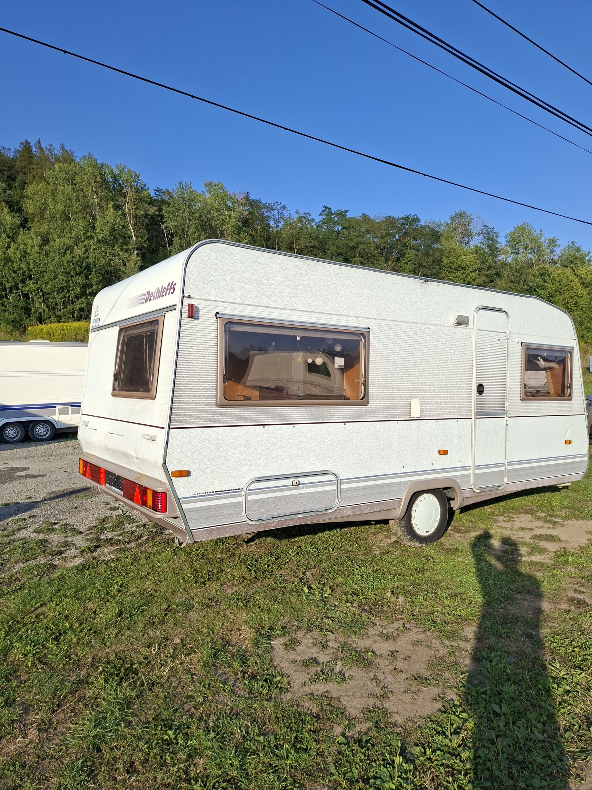 Dethleffs Beduin,  przyczepa stacjonarna,