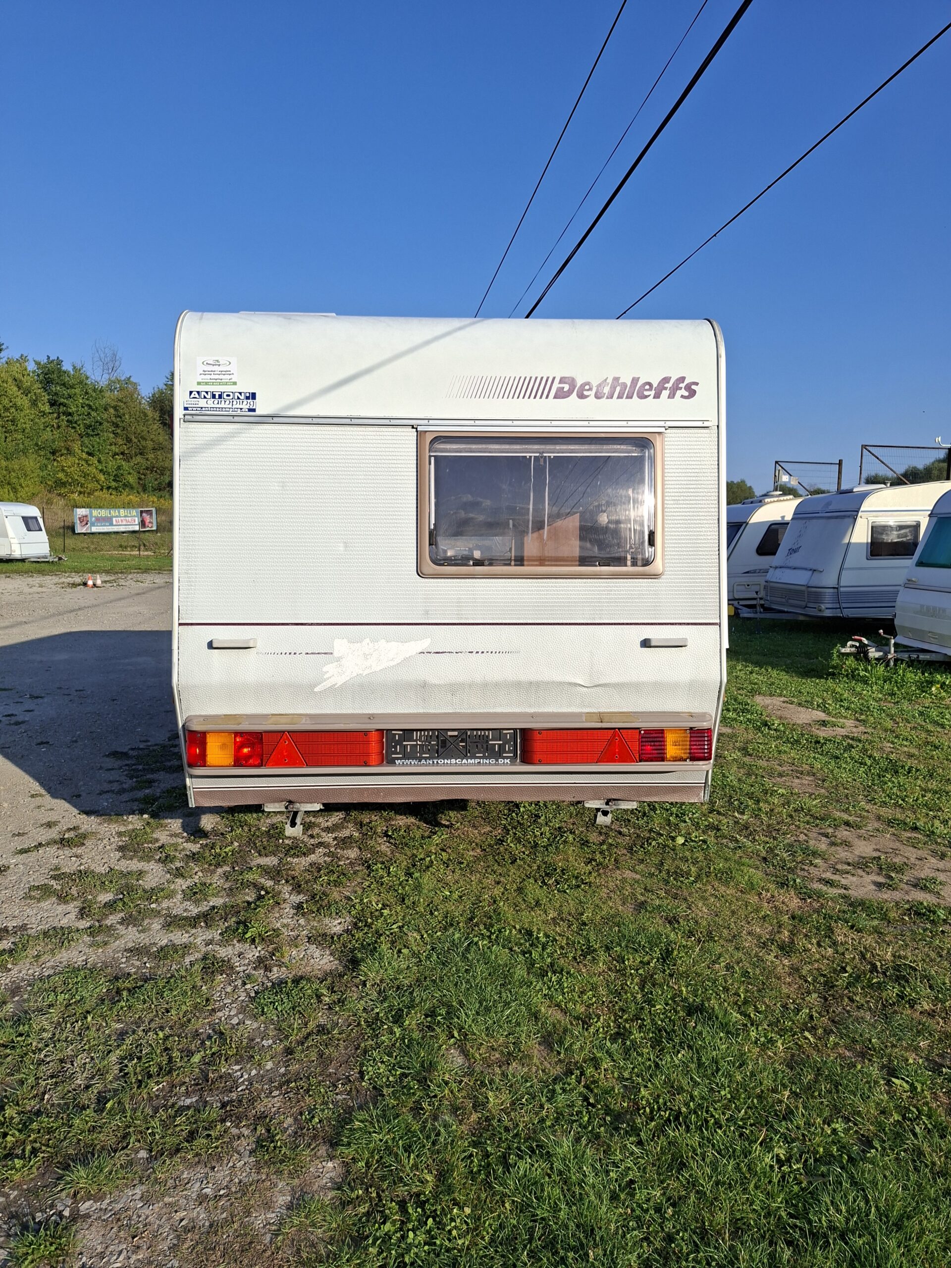 Dethleffs Beduin,  przyczepa stacjonarna,