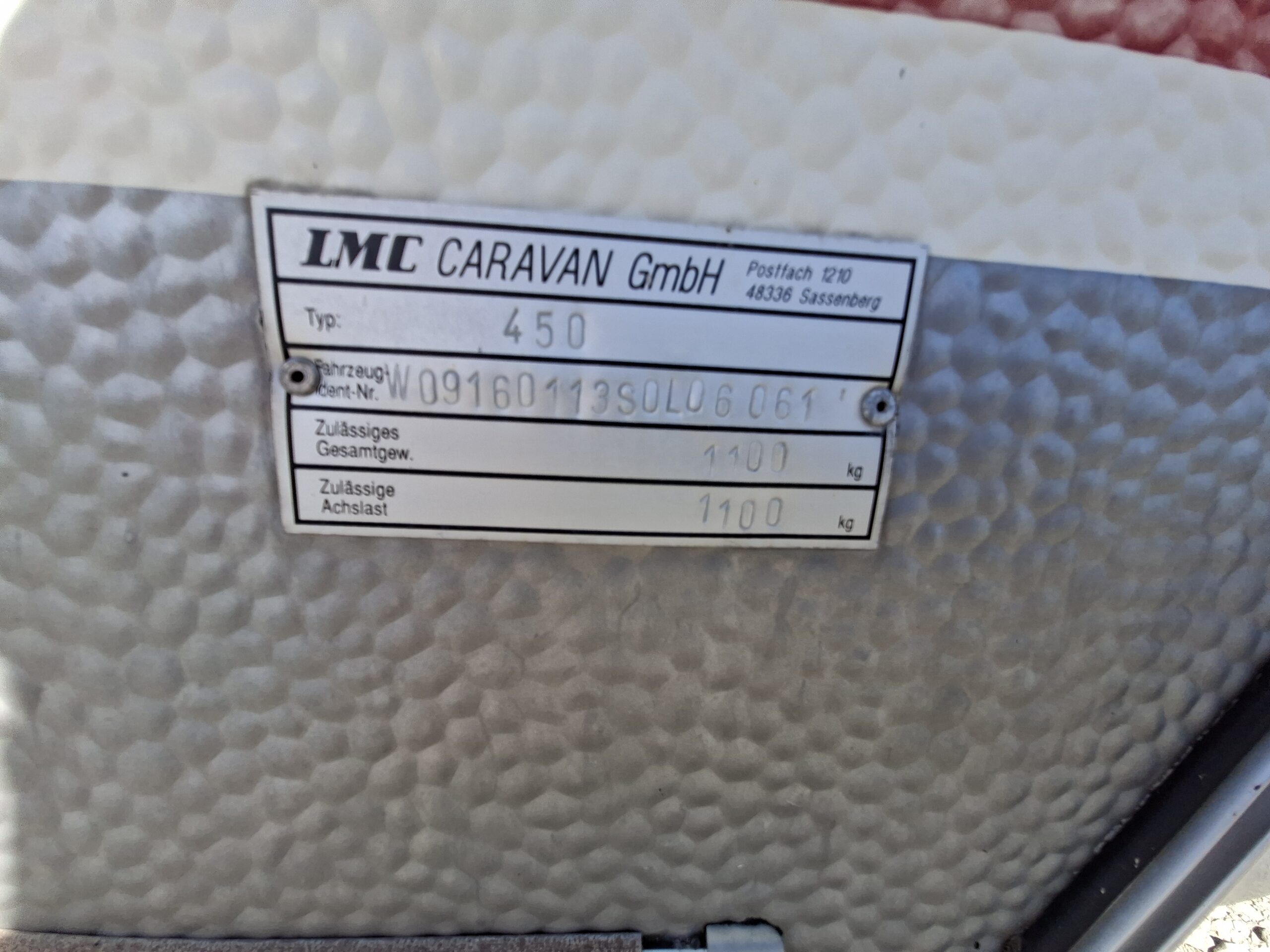 LMC 450 , Przedsionek 3m,
